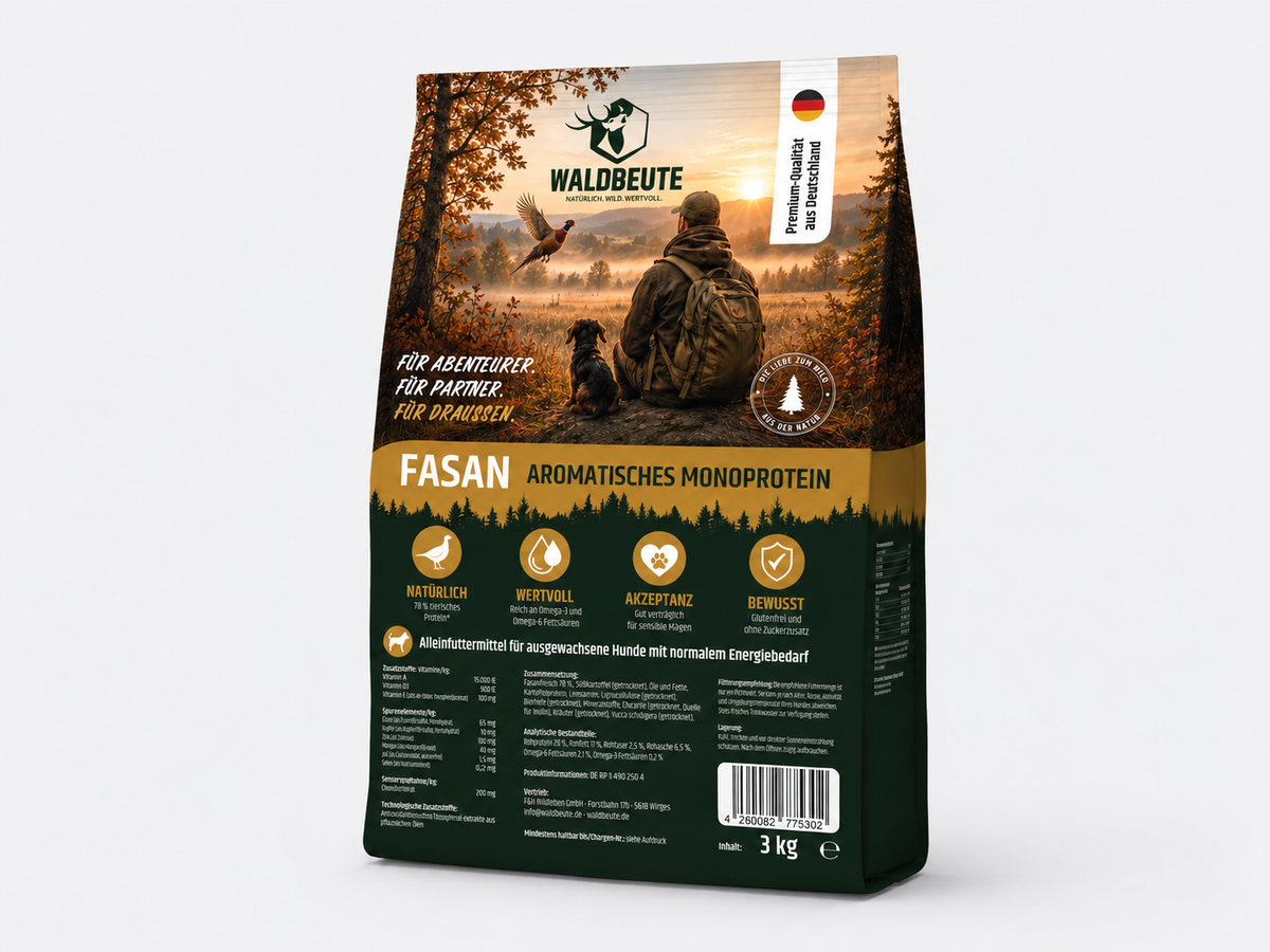 Fasan Trockenfutter