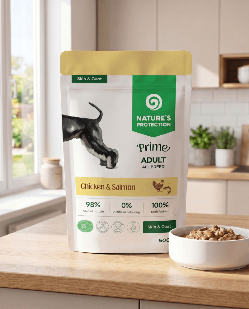 HUHN mit Lachs 500 g Prime Pouch