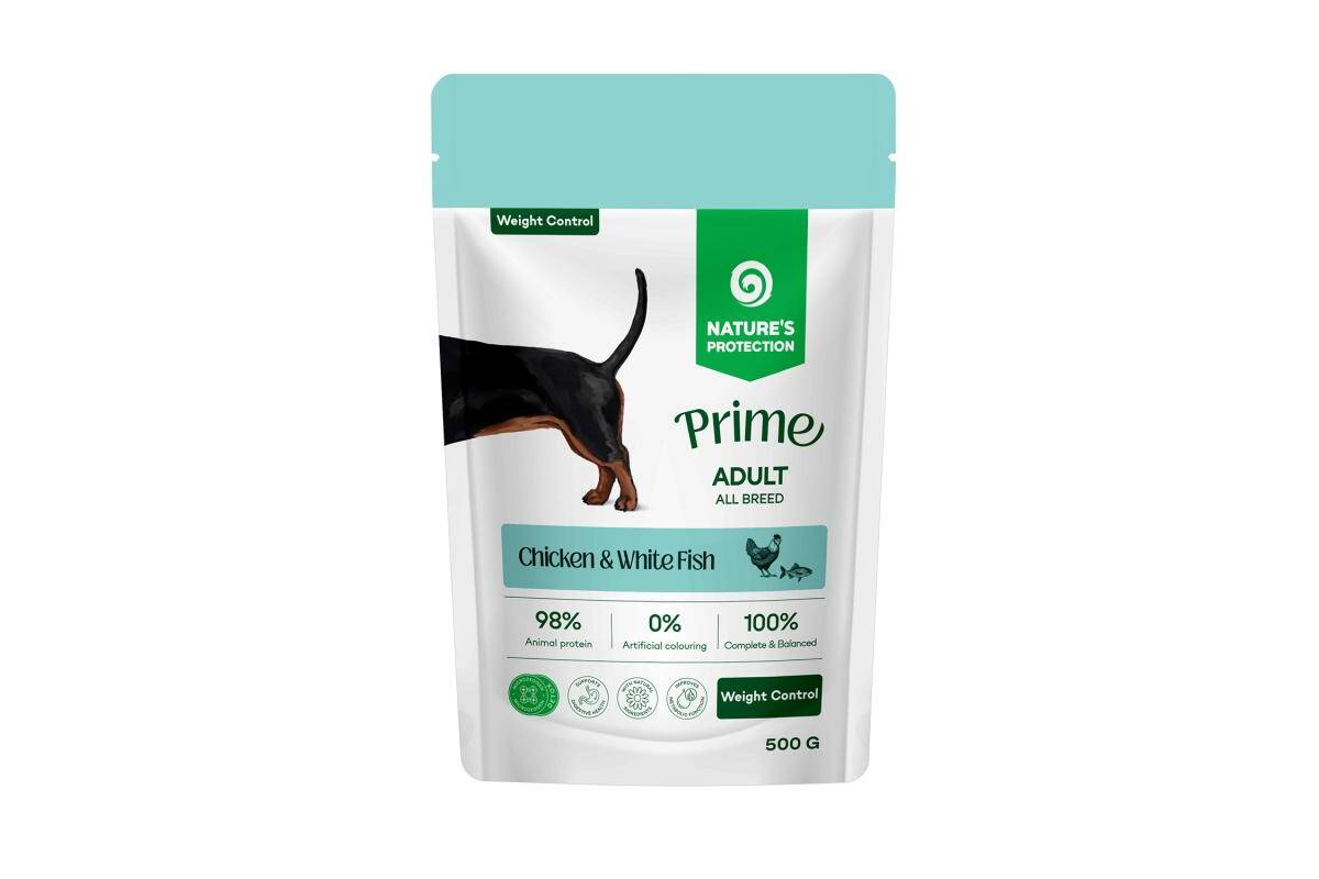 Chicken mit White Fish Prime Pouch
