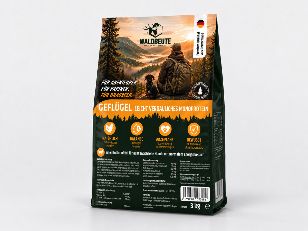 Geflügel Trockenfutter
