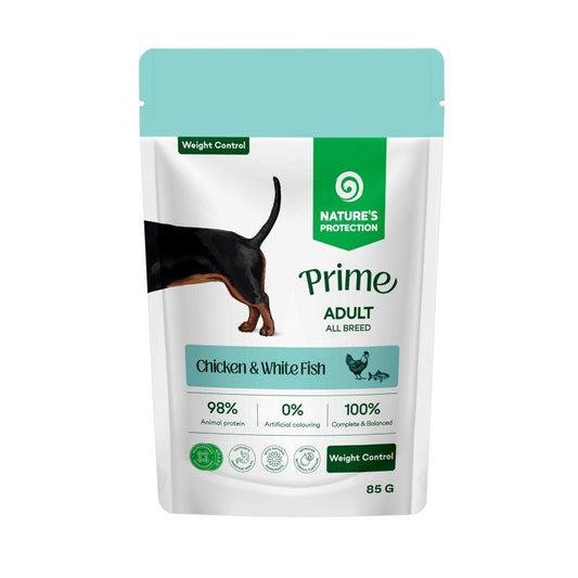 Huhn mit White Fish 500g Prime Pouch