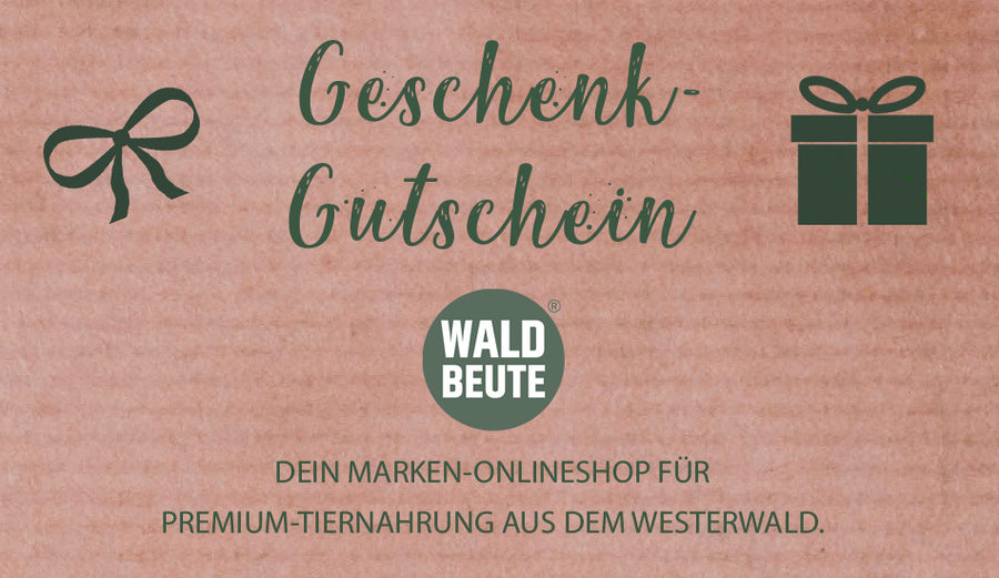 Geschenkgutschein für waldbeute.de