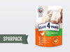 CLUB 4 PAWS Premium Nassfutter für Kitten mit Huhn in Sauce  – 24 x 80g Beutel im Sparpack