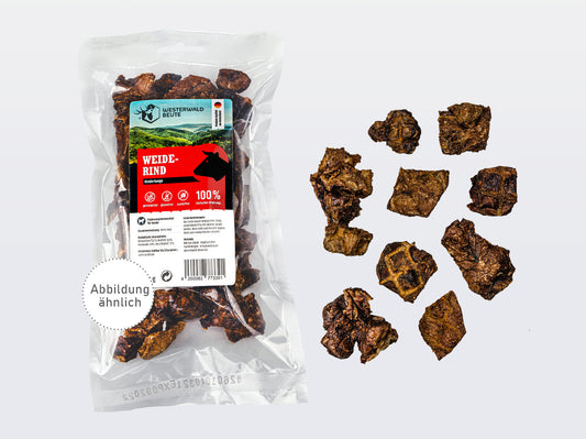 Rinderlunge Snack vom Weiderind – 200g Beutel