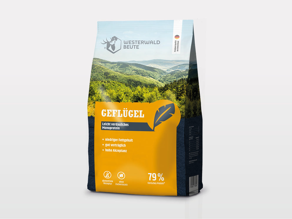 Geflügel Trockenfutter – 3kg Beutel